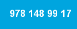 978 148 99 17 978 148 99 17